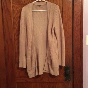 CHARLOTTE RUSSE BLUSH PINK CARDIGAN